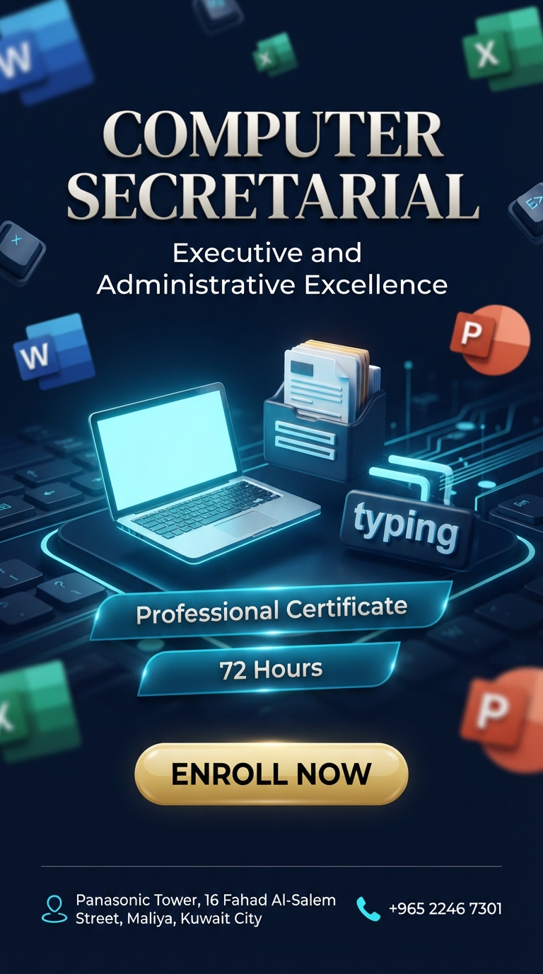 Computer Secretarial course poster