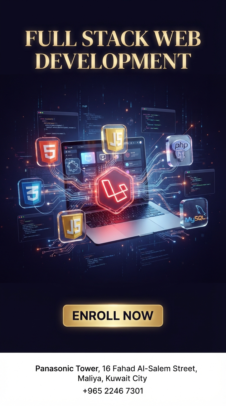 Full Stack Web Development with Laravel Framework course poster